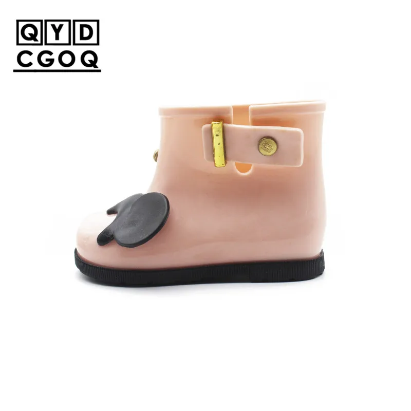 Непромокаемые сапоги для девочек Mini Melissa непромокаемые с ушами Микки Мауса