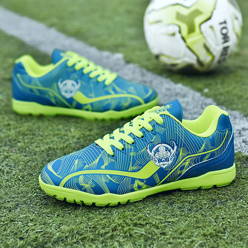 Caliente Zapatos de fútbol para hombre 2018 nuevo hombre zapatillas de deporte al aire libre Primavera Verano para hombre TF fútbol botas Mujer Zapatos de Futbol
