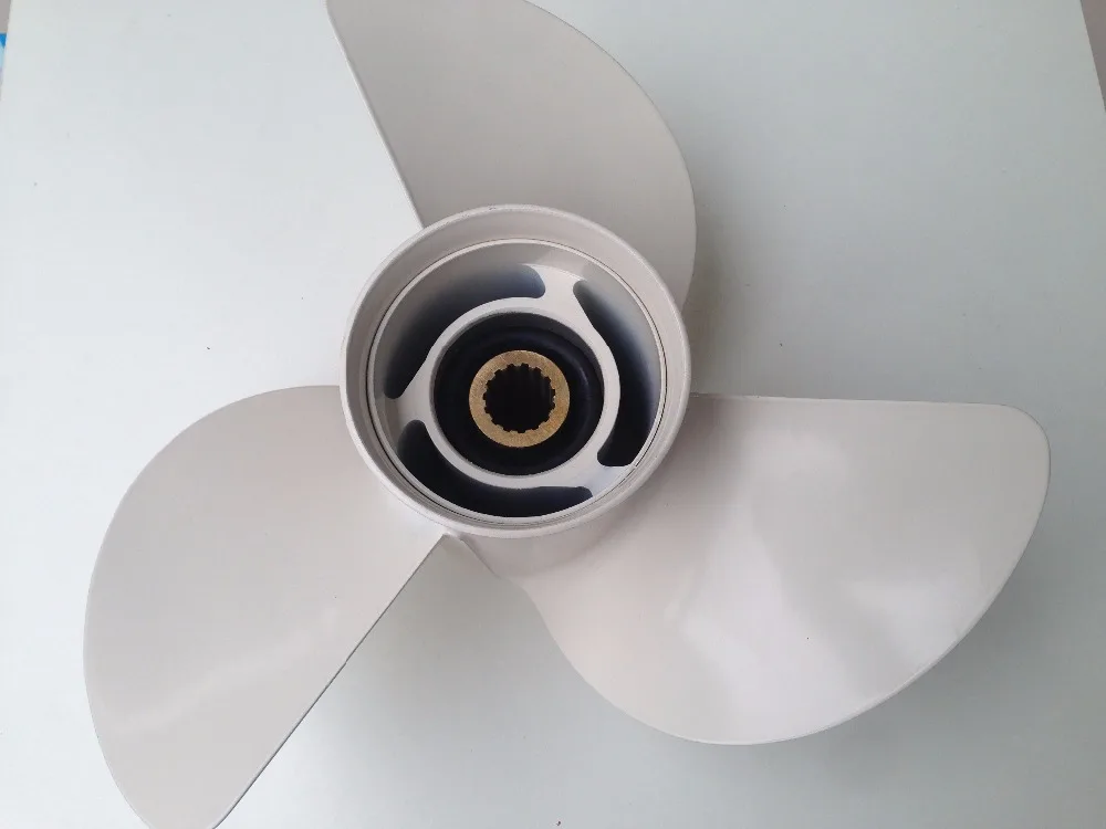 13 1/4x17 Boat Propeller Aluminum Prop Fit Suzuki Outboard