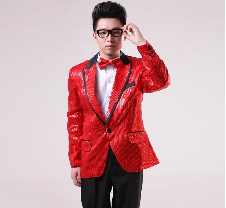 sequin tuxedo pants