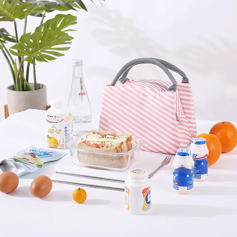 Термосумки с фламинго, женские портативные Изолированные сумки для детского питания, бутылочки для кормления молока, теплые водонепроницаемые сумки для пикника CL5299