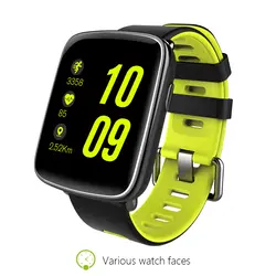 2017 классические квадратные Форма Смарт часы с мониторинг сна Мониторинг пульса Совместимость с Android и iOS Смарт-часы