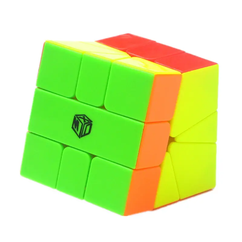 Qiyi X MAN Volt Cubo Magico Stickerless Square One SQ1 Cube Магическая Головоломка Развивающие игрушки для