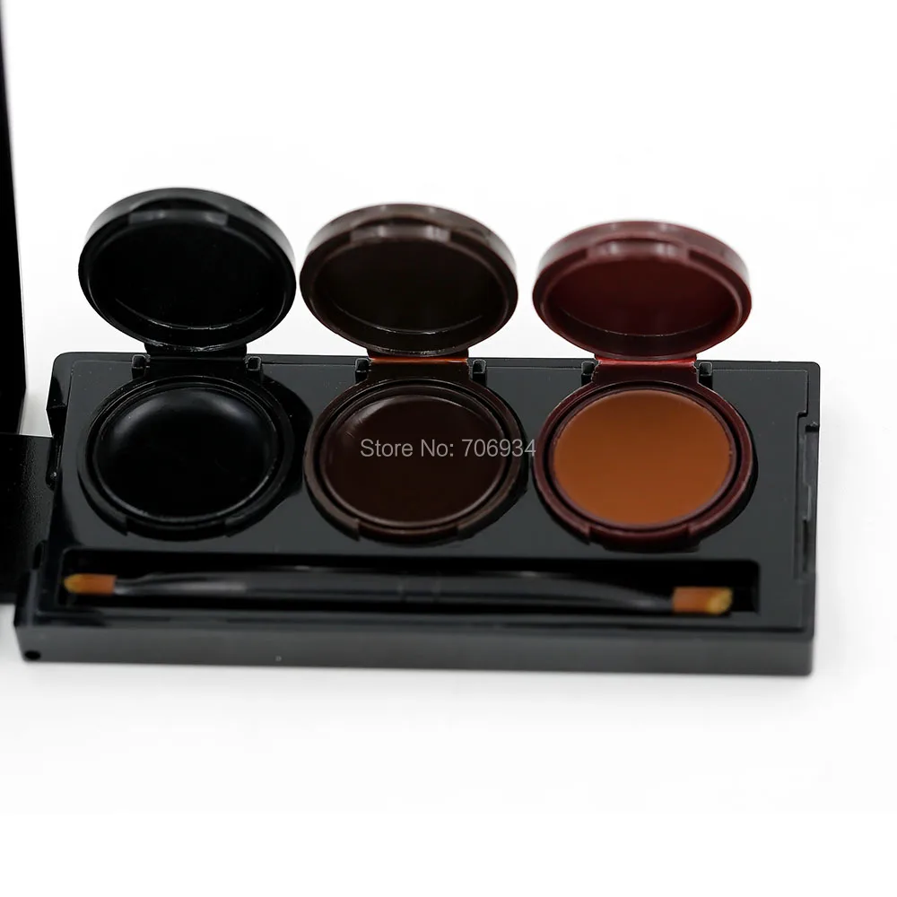 Gel Eyeliner 1 Set Glamorous Eyes Gel With mirror Waterproof Sweat Not Blooming Smudge proof M3056