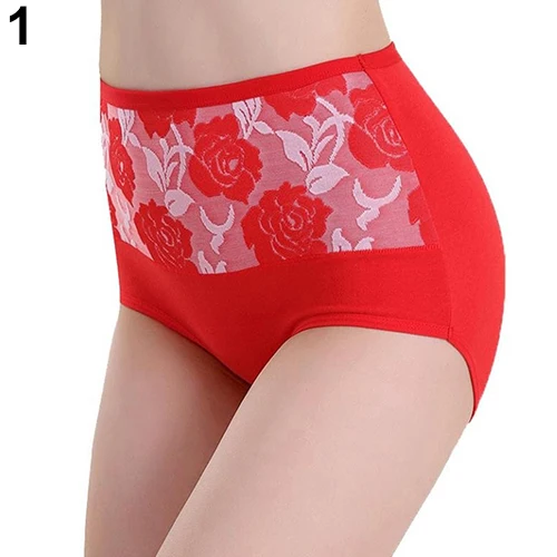 Women's Sexy High Waist Cotton Briefs Fashion Healthy Panties Seamless Underwear Women's Sexy High Waist Cotton Briefs Fashion Healthy Panties Seamless Underwear