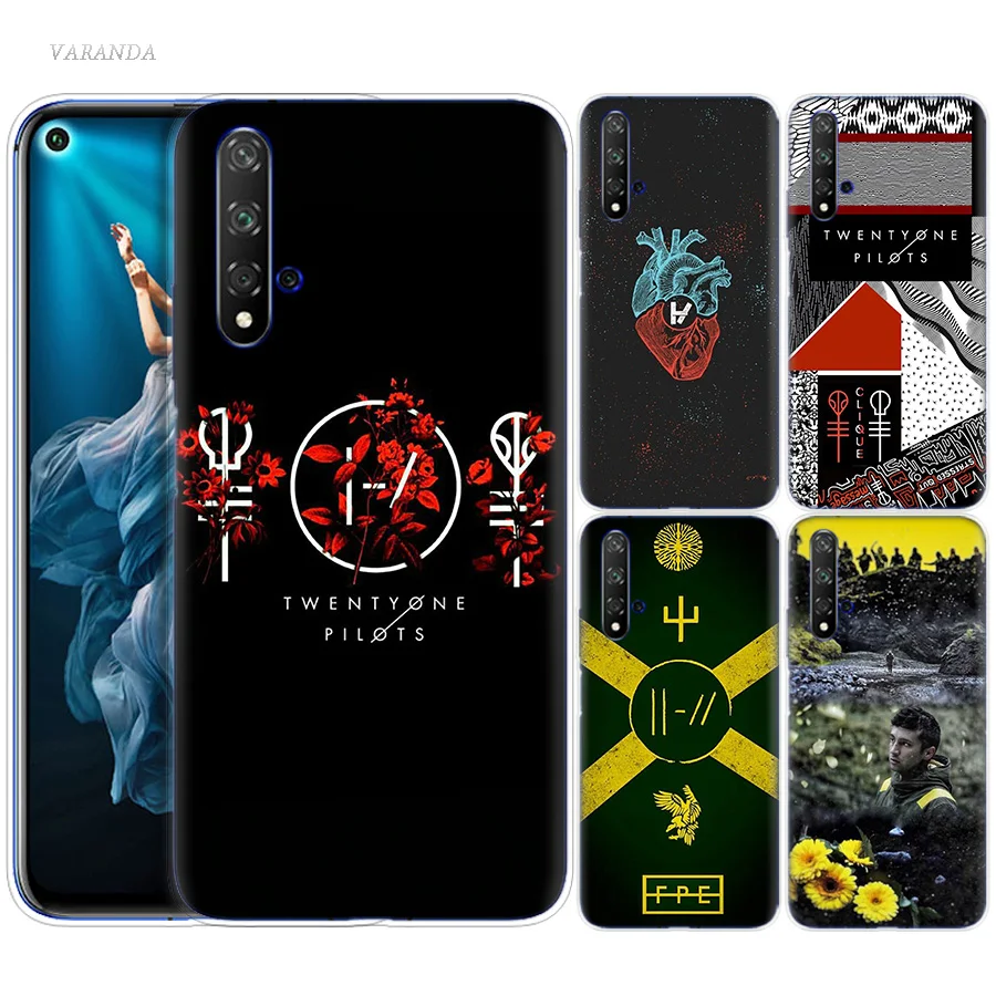 

Twenty one Pilots Case for Huawei Honor 8X 8C 8 9 10 20 Play 8A lite Pro V20 Y9 Y7 Y6 Y5 Prime 2018 2019 Silicone TPU Phone Bags