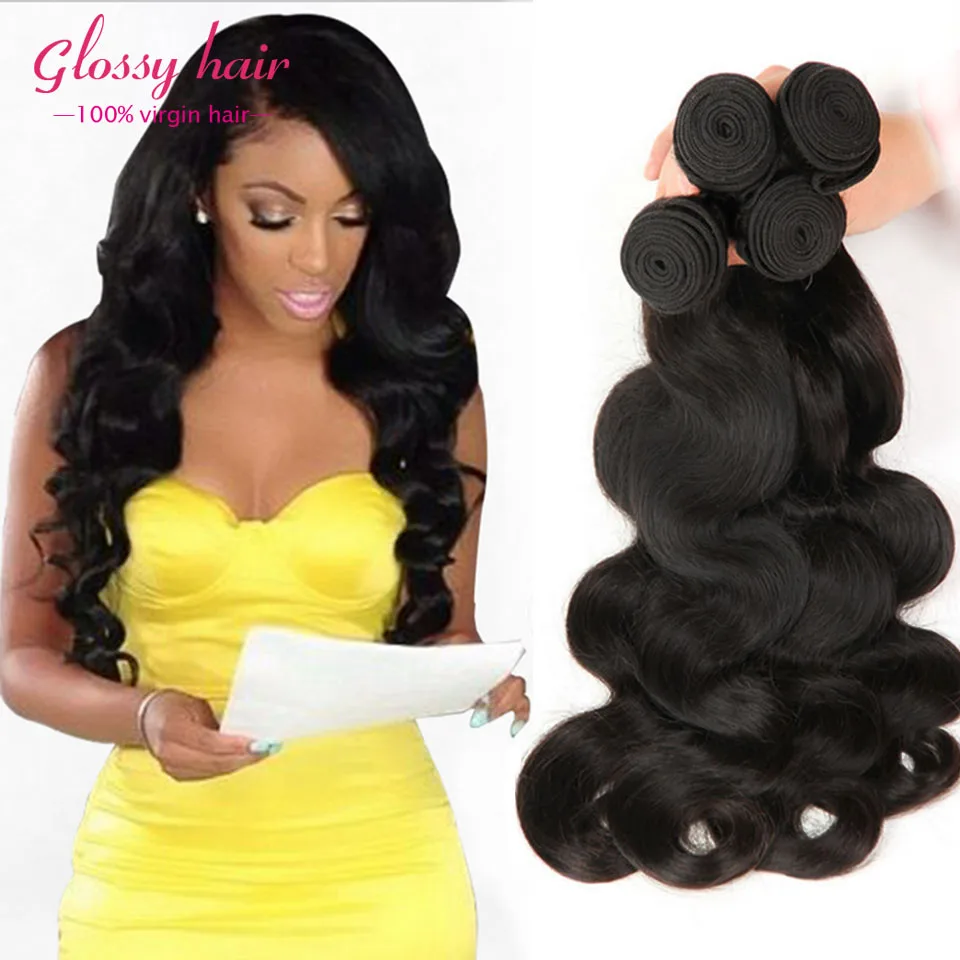 brazilian Hair weave bundles body wave queen weave beauty brazilian virgin hair 3PC brazilian body wave Human Hair Wet And Wavy