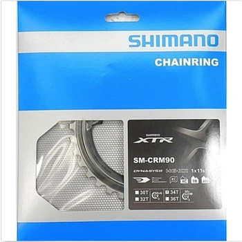 

Original Box-packed Shimano SM-CRM90 chain-rings Bike 30T 32T 34T FC-M9000/FC-M9020-1 Bicycle Bike