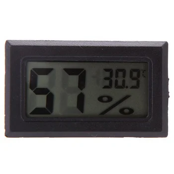 

Top quality Mini LCD Digital Thermometer Moisture Meter Hygrometer Meter temperature gauge Monitor