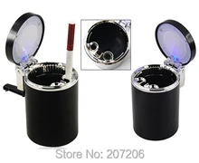 WISE TRAVEL Auto Portable Car Cigarette Ashtray Holder Cup Auto Car Styling Cenicero Portatil Coche,Cinzeiro Mini