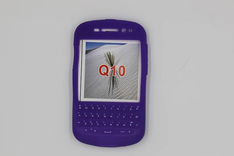 Oudini Новый Мягкий силиконовый чехол накладка с клавиатурой для Blackberry Q10 защитный