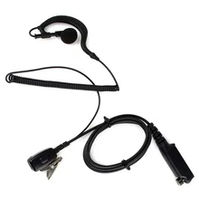 PTT MIC G Shape Earpiece Headset for Sepura STP8000 Walkie Talkie Ham Radio Hf Transceiver Handy C1035A
