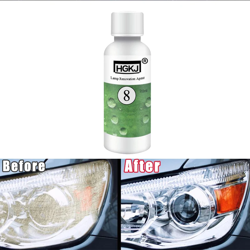 20ml Auto polishing headlight restoration agent bright white headlight
