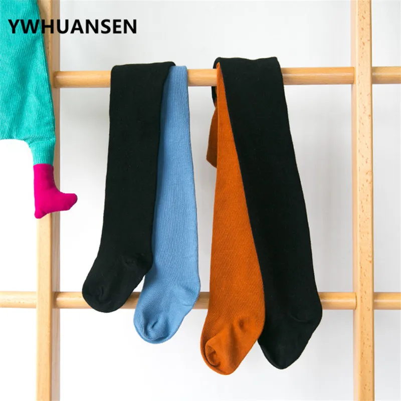 YWHUANSEN модный пэчворк Детские Колготки хлопковые колготки для мальчиков 2018