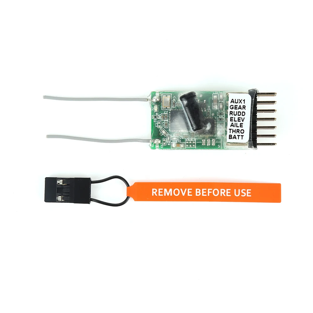 

Receiver With 6 Channel AR6100E 2.4 G RC Toy Accessories Compatible For Plane Car Helicopter JR ER9X Model Acceptor