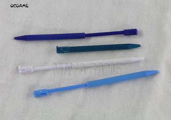 

OCGAME 30pcs/lot High quality Plastic Retractable Stylus Extendable Slot Touch Pen For 3DS console