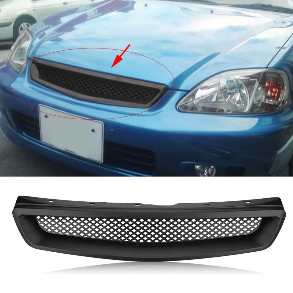 Buy Car ABS Chrome Front Mesh Grille Cover Trim Front
