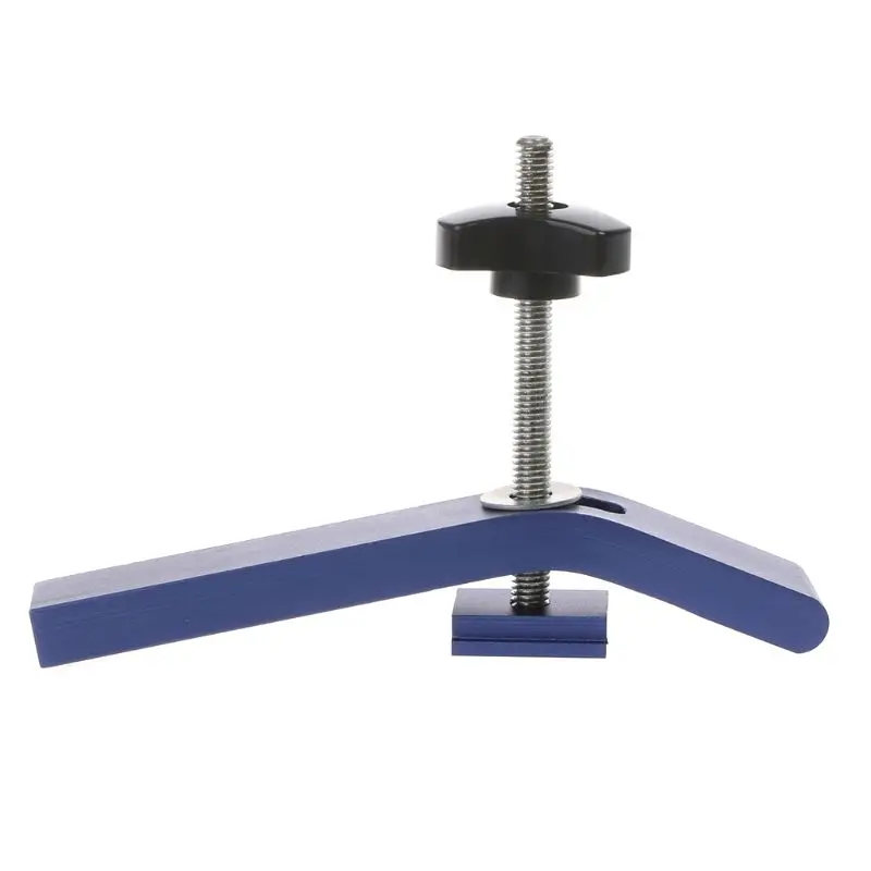 

Free postage Metal Quick Acting Hold Down Clamps Device Set For T-Slot T-Track Woodworking Tools DIY