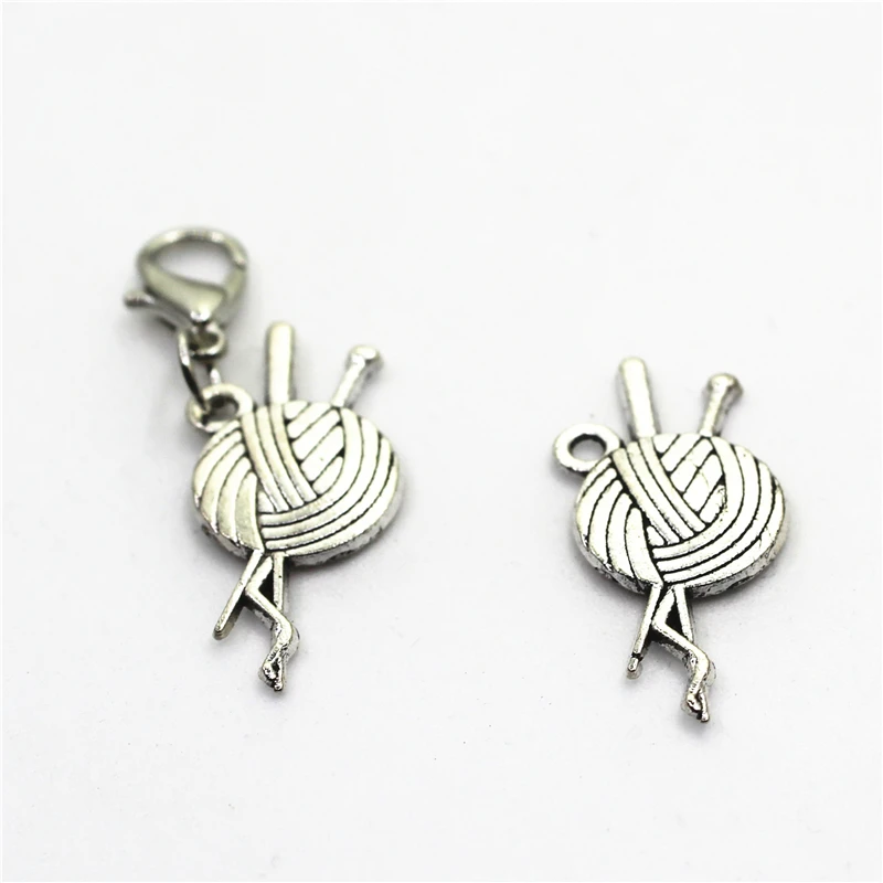 Jewelry Making DIY Syringe Alloy Charms Pendant for Bracelet Necklace 10~30pcs