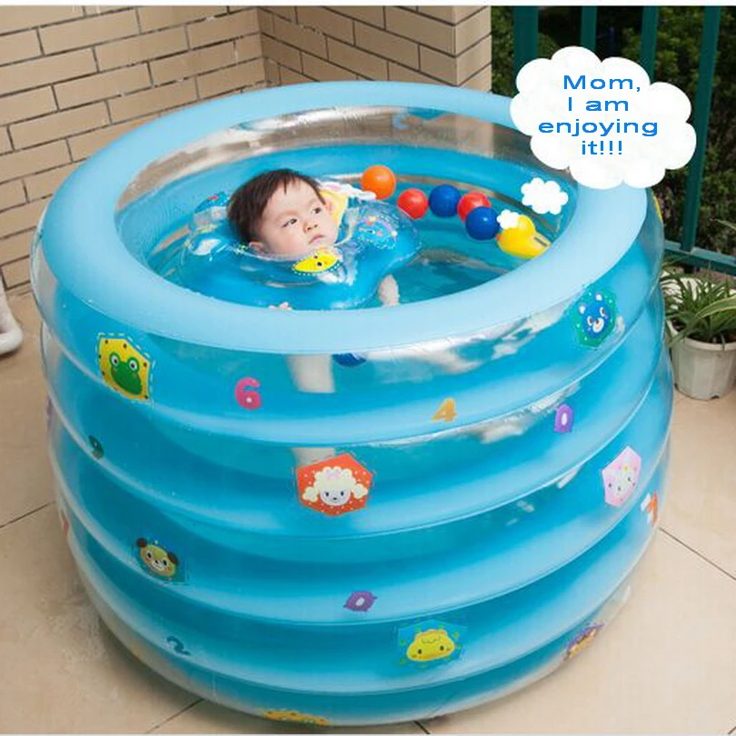 5 Couche Rigide De Bande Dessinee Nouveau Ne Infantile Piscine Bebe Animal Gonflable Rond Pataugeoire Piscine Plus La Taille Piscine Aliexpress