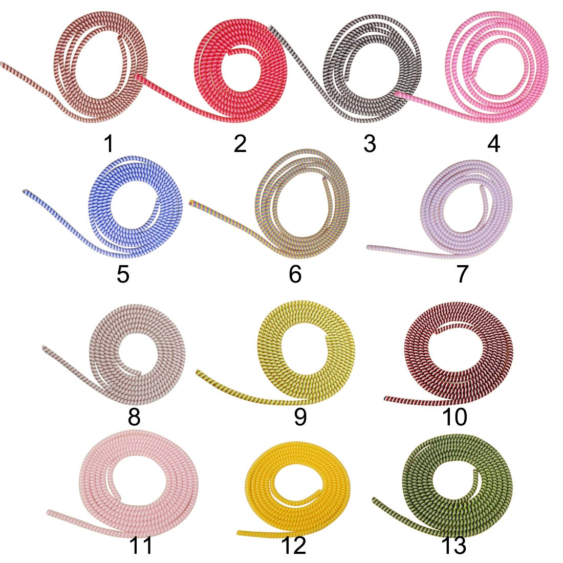 

Marsnaska 1.5M Wire Rope Protection Suit Spring Cable Winder Data Line Protector For Earphone Cable Organizer