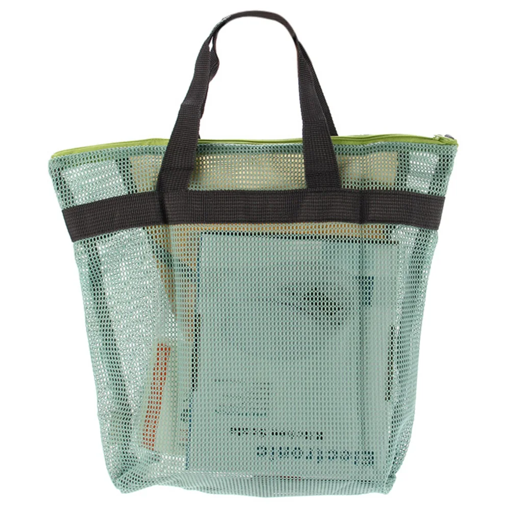 

Practical Net Handbag Practical Net Bags Cosmetic Bag Wash Bath Accessory Bag Makeup Cosmetic Bags PVC Pouchfor Travel Shopping