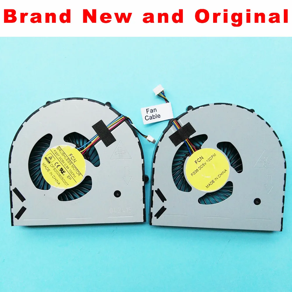 New original Fan for DELL Alienware 15 R2 R3 Laptop CPU GPU cooling fan cooler DFS200805000T