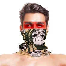 Новая модель черепа печати прямоугольные платки на завязке полиэстер микрофибры Cravat Волшебные банданы для мужчин и женщин головы одежда аксессуары