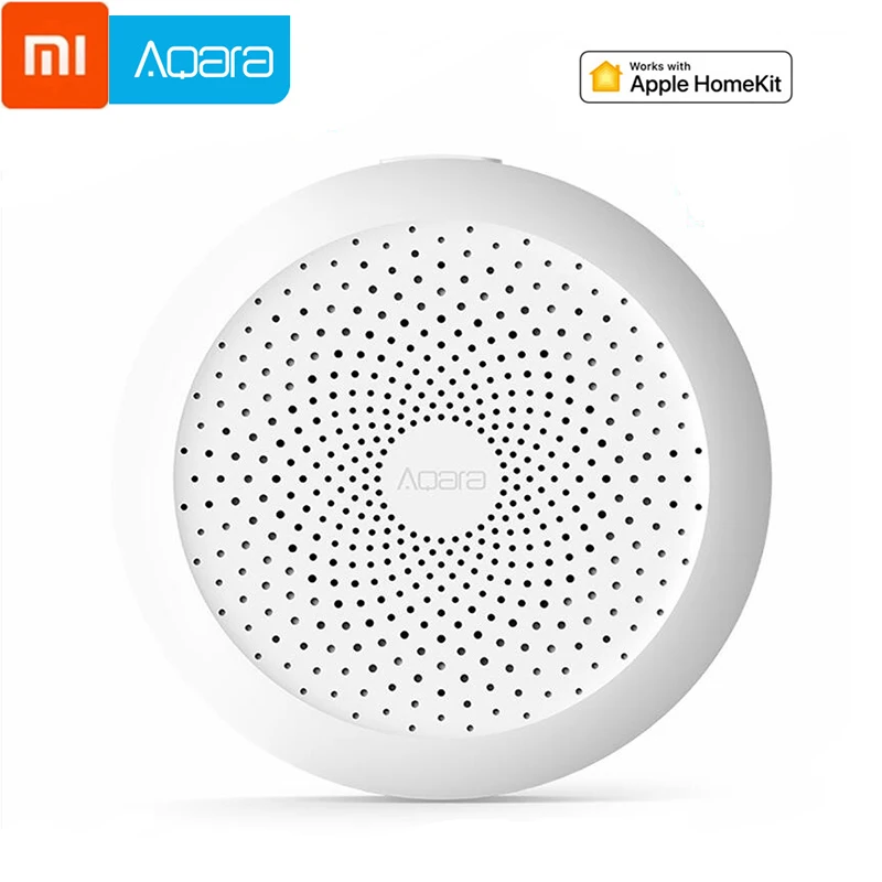 Pаспродажа Xiaomi Aqara Smart Gateway Hub приложение Homekit Aqara Многофункциональный шлюз приложение Smart Reomote управление работа с датчиком окна двери