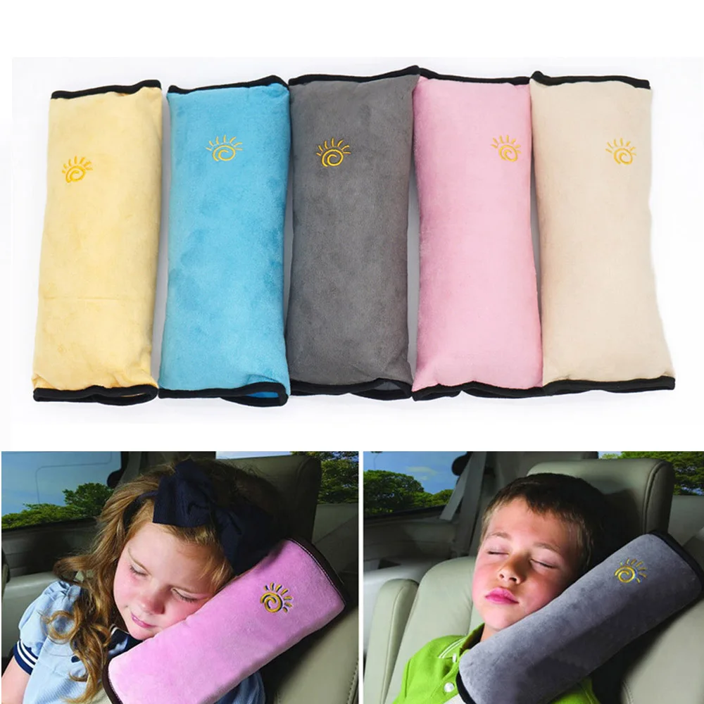 Practical Car Seat Belt Shoulder Soft Suede Child Shoulder Belt Belt Cover