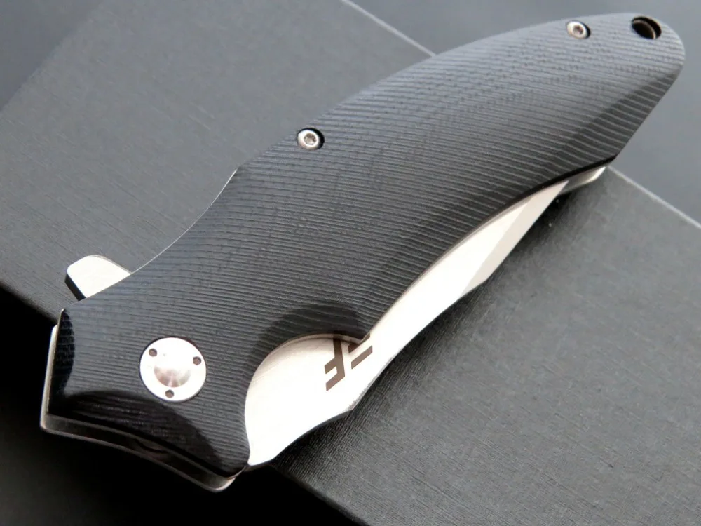 Складной нож D2 сталь+ G10 ручка нож шариковый подшипник на втулке нож открытый с высокой твердостью резак для повседневного использования