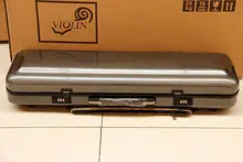 High Quality New Violin Fashion 4/4 Full Size Composite Carbon Fiber Case Bag Bow Holders Straps Violino Accessories