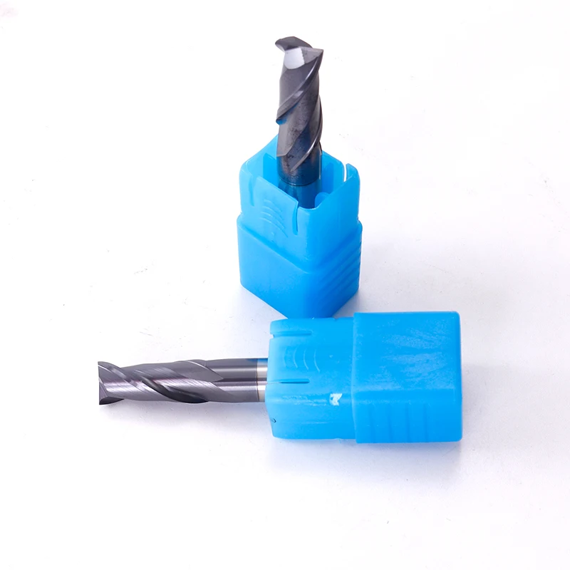 Augusttools Cnc Вольфрамовая сталь фреза HRC55 2 Флейта карбида Концевая фрезерные