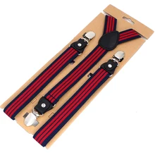 JIERKU подтяжки для женщин мужские подтяжки кожи 3 зажимы Suspensorio модные штаны на отца, мужа или 2,5*120 см