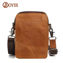 Joyir new fashion waist bags for men genuine leather waist bag men high quality waist pack men’s waist bag small bags 6334