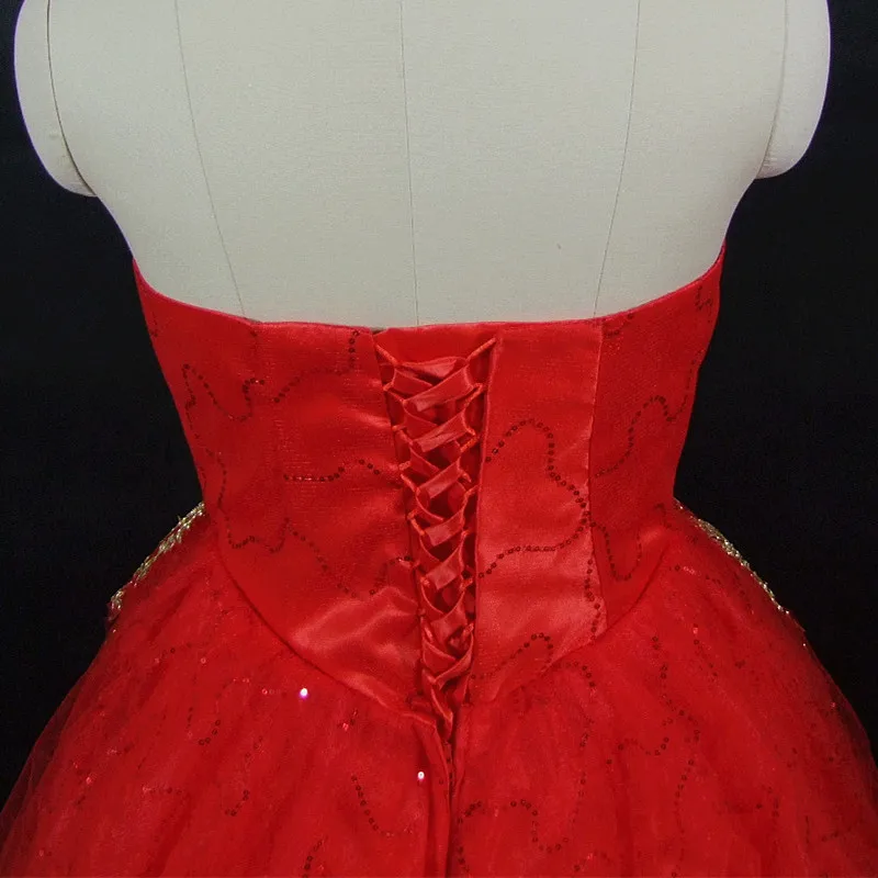 QQ Lover красное свадебное платье с длинным шлейфом винтажное бальное платье дешевое свадебное платье es Robe de Mariee Vestido De Noiva