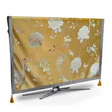 ТВ пылезащитный чехол Роскошный цветок всепогодный пыленепроницаемый Защитный ЖК светодиодный плазменный телевизор тканевый стол дорожка тканевый чехол для подушки