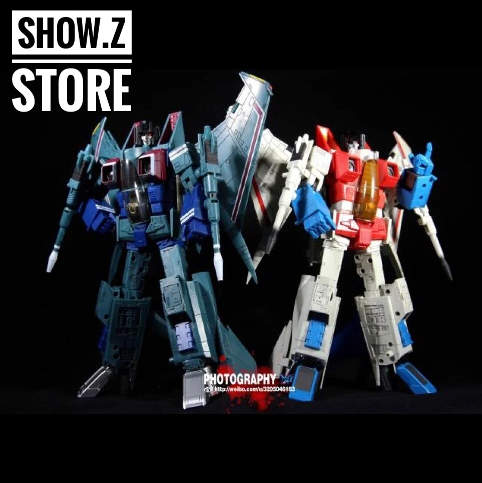 

[Show.Z Store] Robot Hero RH CG-01 MP11 SS & CG-02 MP03 SS Green Set of 2 w/ Upgrade Kits Transformation Action Figure