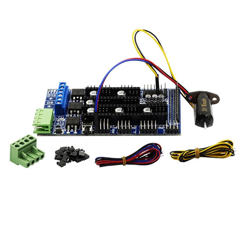 

1 Set 3D Press Sensor Auto Leveling Sensors+Ramps1.5 Controller Panel For Ramps1.4 Anet A8 A6 Mendel Prusa 3D Printer Parts