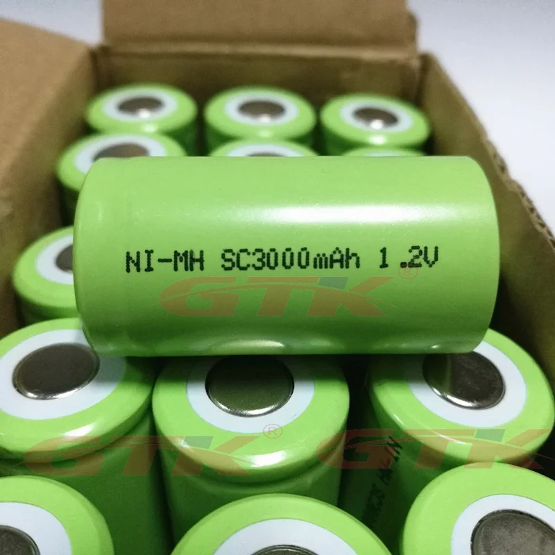 Аккумуляторная батарея SC 3000mAh 1,2 V sub C 22*42 subc для упаковки пылесоса уборочная машина Робот Электрическая Швабра продукт мощность 10C