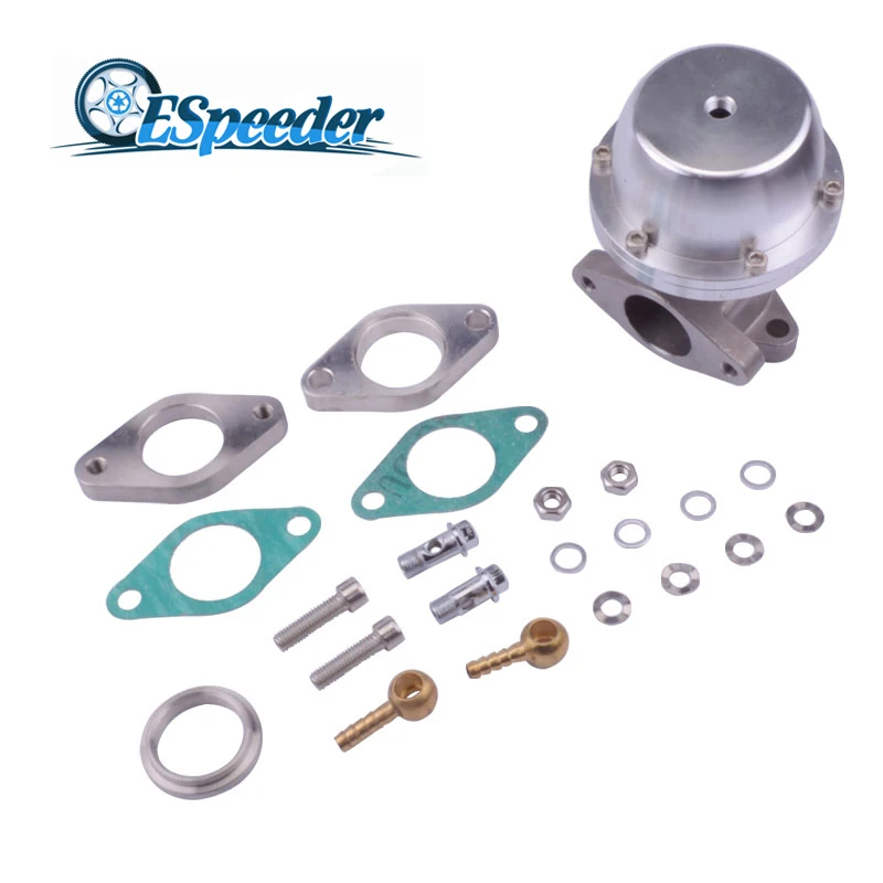 

ESPEEDER 35mm Wastegate Turbo External Universal Pressure With Clamp & Flange 3.6 Psi Spring High Performance For Turbo Manifold