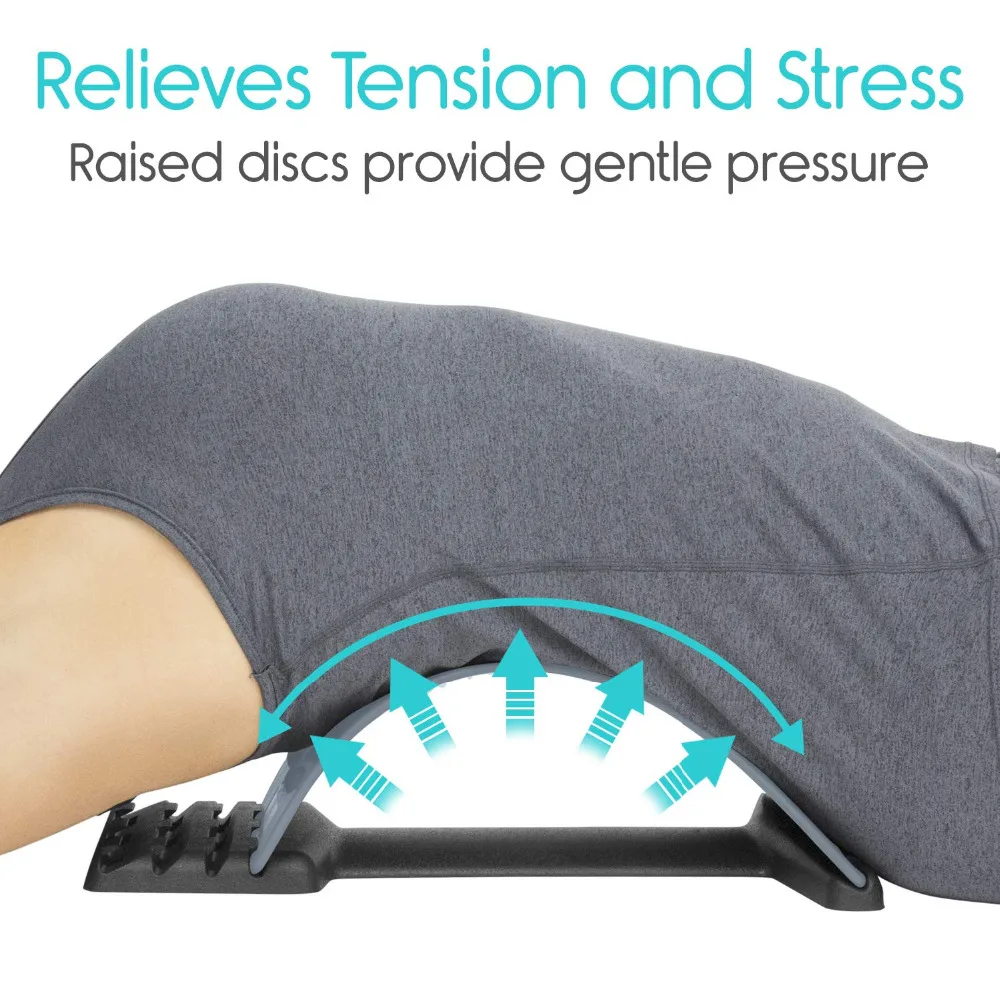 Magnet Massage Set Up Benches Back Stretcher Lumbar Support Acupuncture Device Posture Corrector for Back Pain Relief
