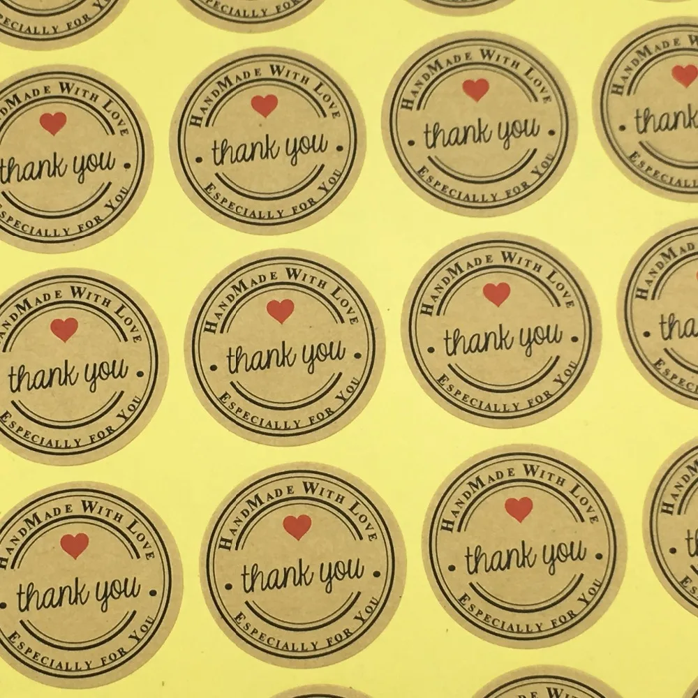 2400 шт ручная работа наклейки с надписью Love самоклеющиеся сделай сам