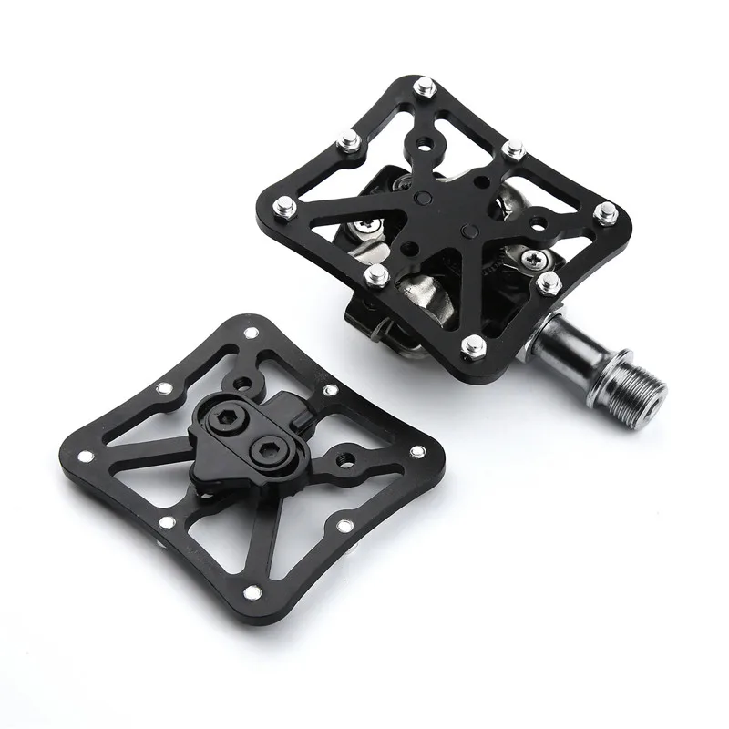 

Bike Platform Adapters Road Bicycle Self-locking Pedal Cleats Bicycle Lock Plate For Pedal Cycling Lock Pedal Conversion 75*65