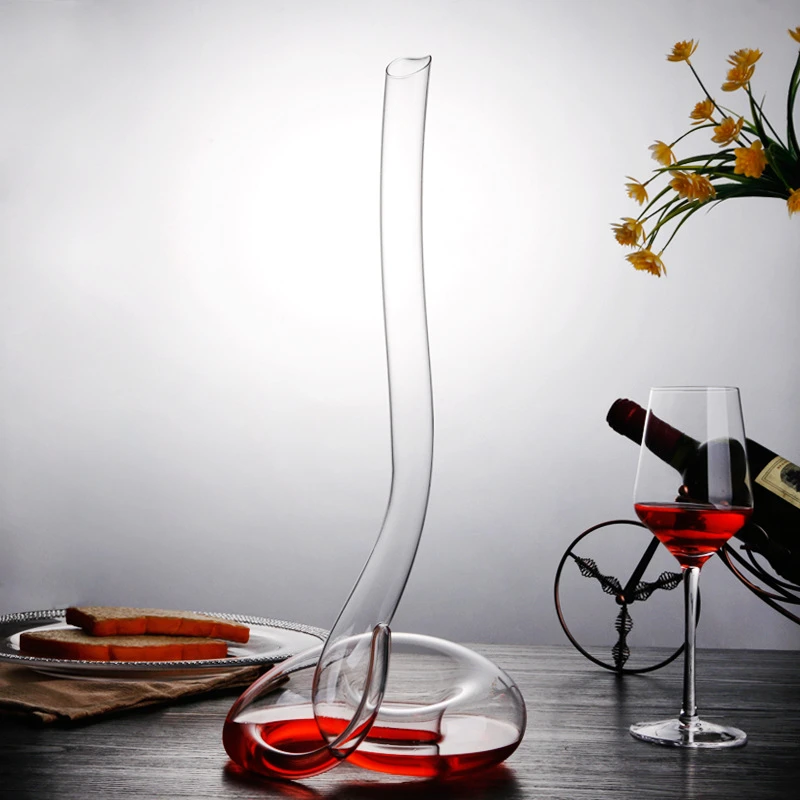 Snake Wine Decanter Lead-free Crystal Glass Wine Carafe Gift Accessories