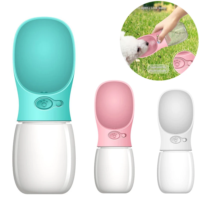 

350ML Outdoor Portable Pet Dog Water Bottle Travel Puppy Cat Drinking Bowl Pet Water Dispenser Feeder Pet Bottle