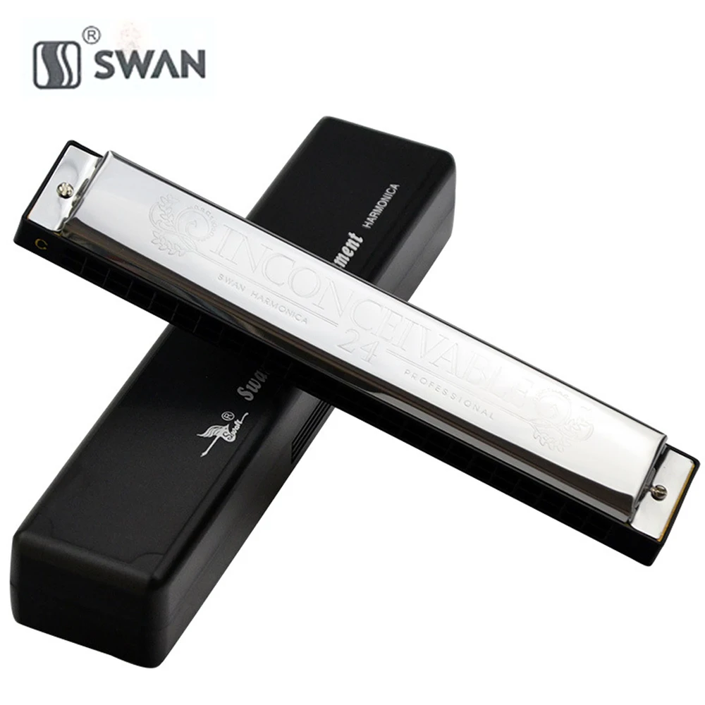 Buy Key C 24 Holes Tremolo Harmonica Harp Mouth Organ