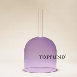 TOPFUND полые ручки ясно # Примечание шишковидная чакра фиолетовый цвет кристалл поющая чаша 7"