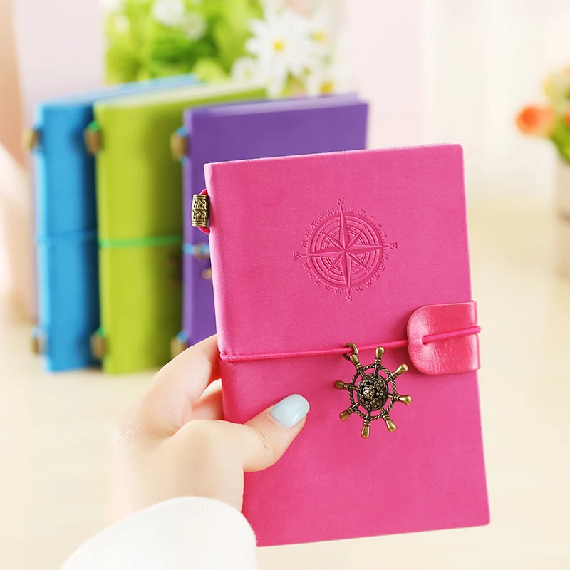 

Korean PU Leather Sketchbook Bullet Notebook Paper Weekly Planner Accessories Stationery Diary Agenda Travel Journal 01712