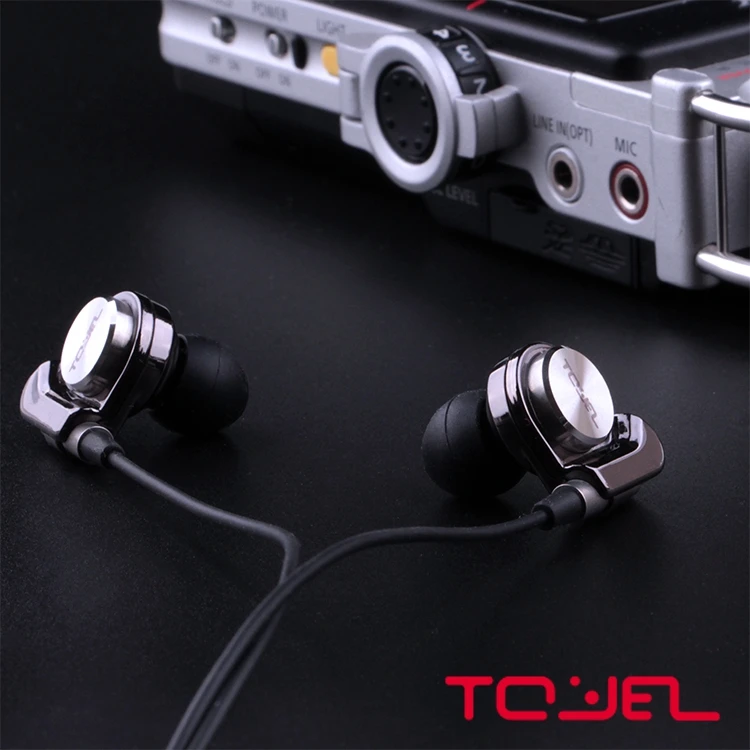 Динамические сбалансированные арматурные наушники TOYETEAM TX601 DD + BA медные